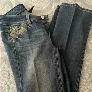 White House Black Market Boot Leg Jeans